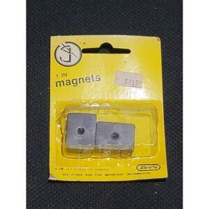 Vintage Jiffy Household Magnets